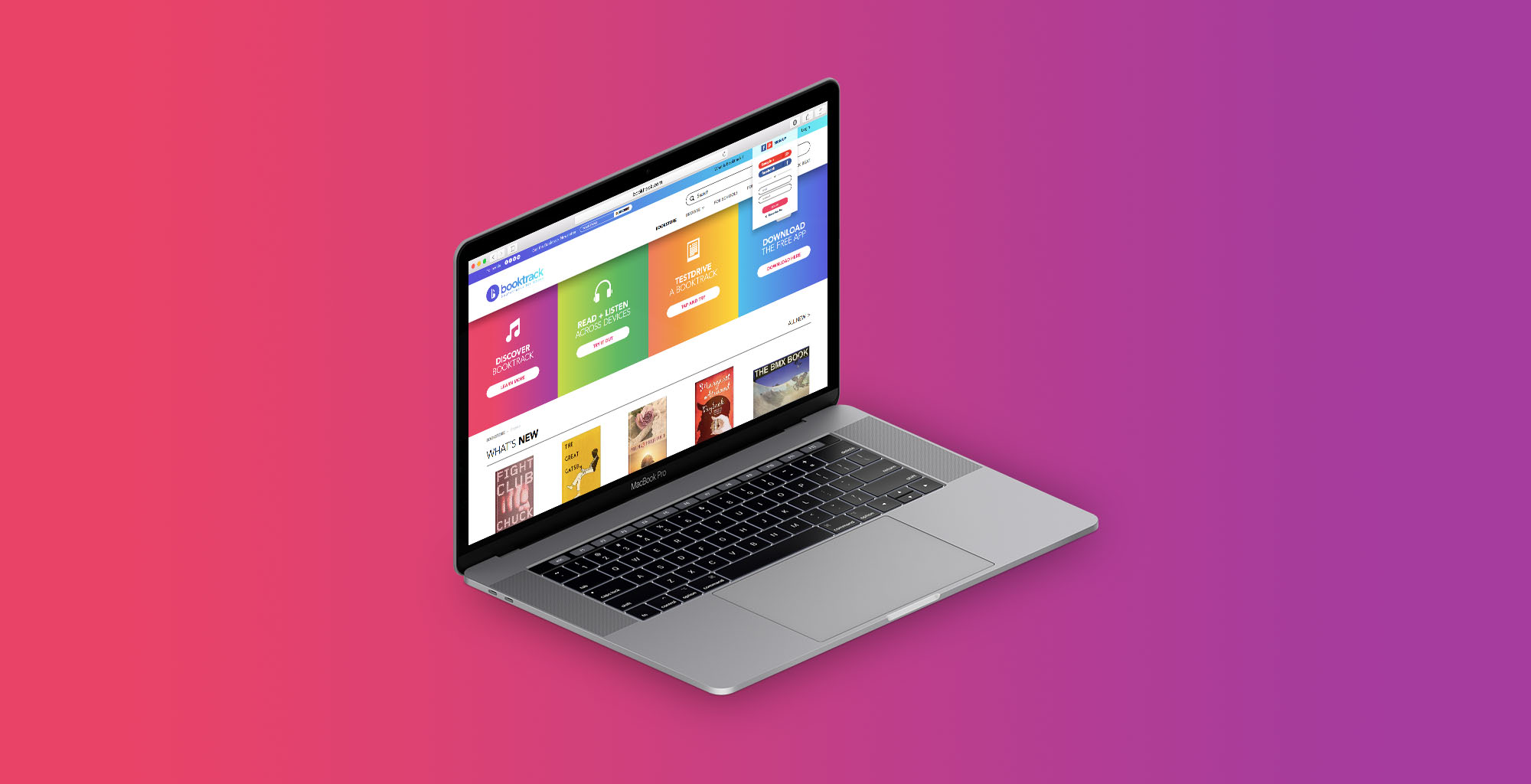 Booktrack Mockup
