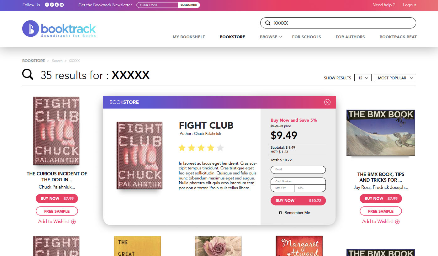 Booktrack UI 1